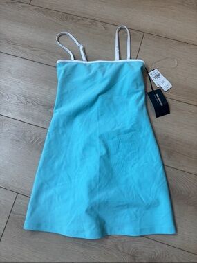 Abercrombie & Fitch YPB sculptLUX Light Blue ACTIVE DRESS SZ XXS NWT